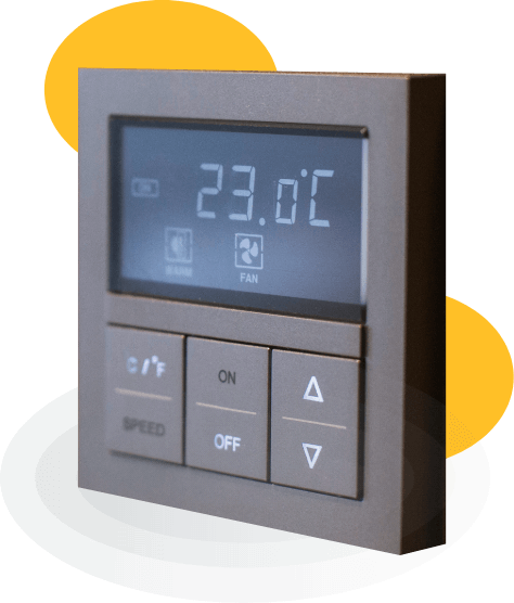 Display de aire acondicionado